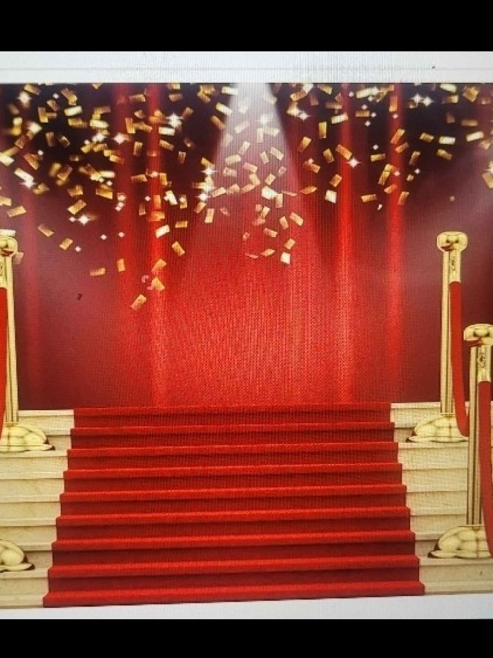 Red Carpet Photography Backdrop